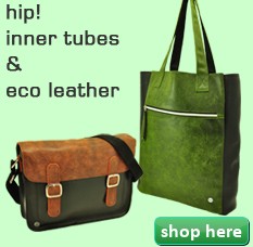 bags from inner tubes & eco leather