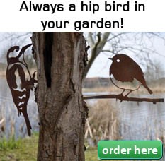 metalbird robin woodpecker king fisher blackbird owl magpie