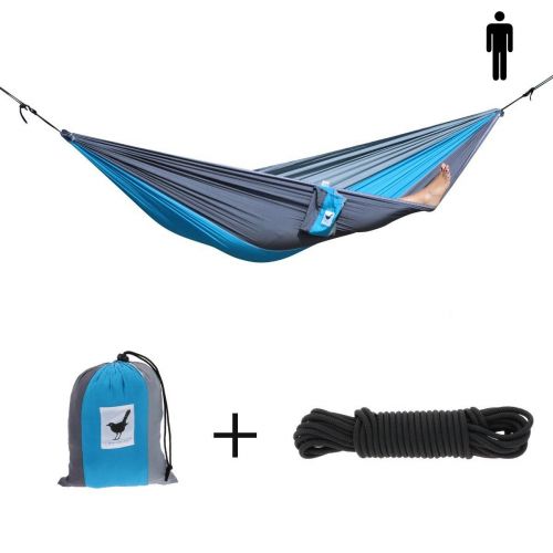 Single lightweight travel of parachute