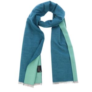 Super soft wide shawl or wrap made of bamboo WuWen - green