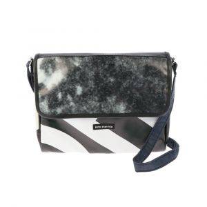 Crossbody bag from recycled billboards - Roza