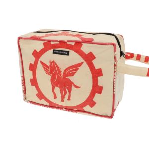 Large toiletry bag from recycled cement bags - Yindee - Pegasus
