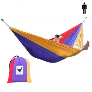 SINGLE (travel) hammock parachute silk Happy