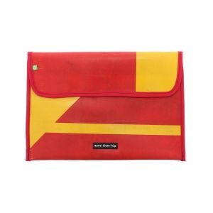 15.6 inch laptop sleeve from recycled truck tarp - Warschau