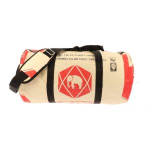 Weekend or sports bag 31 L made of recycled cement bags - Jumbo M elephant
