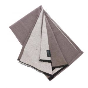 Super soft scarf or shawl made of bamboo FanXing - taupe/cream