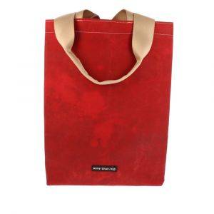 Basic shopper bag from recycled truck tarpaulin - Barcelona