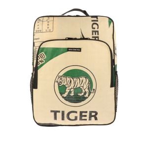 Laptop backpack 15.6 inch made of recycled cement sacks - Trong tiger
