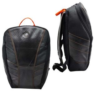 15.6 inch laptop backpack from tyre tube - Gustavo orange