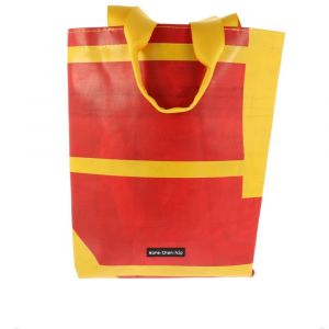 Basic shopper bag from recycled truck tarpaulin - Barcelona