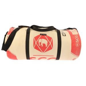 Weekend or sports bag 40 L from recycled cement bags - Jumbo elephant