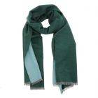 Super soft wide shawl or wrap made of bamboo WuWen - green