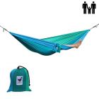 Double (travel) hammock Shades of grey - black with 2 shades of grey