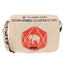 Handbag made of upcycled cement sacks - Qinisa elephant