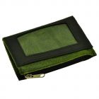 Camino - mini wallet from inner tyres and eco leather - green