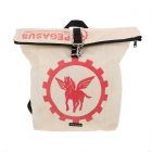 Rolltop rucksack made from recycled cement sacks - Tantor Pegasus
