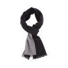 Super soft scarf or shawl made of bamboo FanXing - black/grey