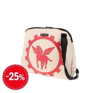 Basic Ladies' Shoulder Bag Made from Recycled Cement Bags - Amara Pegasus