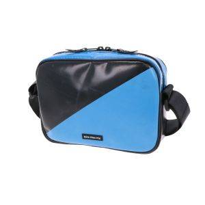 Crossbody bag for women and men from truck tarpaulin - Brussels