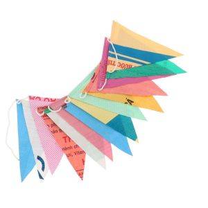 Flagline recycled fish bags - 5 metres indoor/outdoor - Veata multicolour
